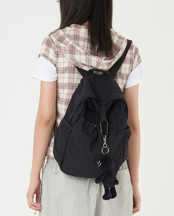 [Raucohouse] Lightweight string pocket backpack 4色 (UNISEX) ストリートファッション - コクモト KOCUMOTO