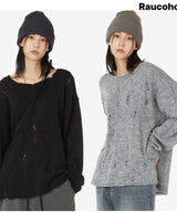 [Raucohouse] Mohair Rough Vintage Knitwear 3色 dailylook - コクモト KOCUMOTO