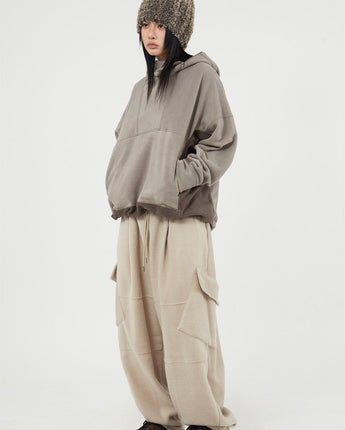 Raucohouse] Tilt Cargo Fleece Banding Pants 3色 (UNISEX