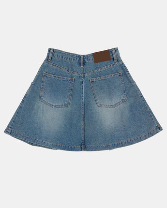 [Raucohouse] Washed tennis denim skirt 2色 _ 新商品 女性服 - コクモト KOCUMOTO