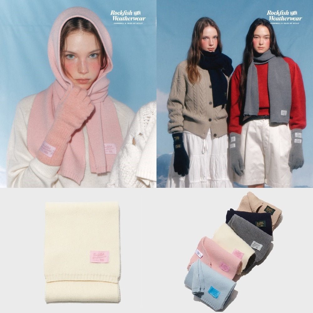 [ROCKFISH WEATHERWEAR] 23F/W FLUFFY SHORT GLOVES - 9color - コクモト KOCUMOTO