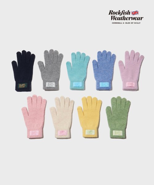 [ROCKFISH WEATHERWEAR] 23F/W FLUFFY SHORT GLOVES - 9color - コクモト KOCUMOTO