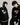 [ROMANTIC CROWN X ZEROBASEONE] 2023F/W TRIPLE DAISY CREWNECK BLACK - コクモト KOCUMOTO