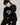 [ROMANTIC CROWN X ZEROBASEONE] 2023F/W TRIPLE DAISY CREWNECK BLACK - コクモト KOCUMOTO