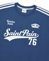 [SAINTPAIN] 23F/W SP TEAM LEAGUE CREWNECK-BLUE - コクモト KOCUMOTO