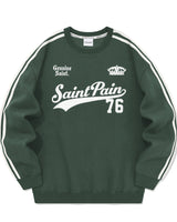 [SAINTPAIN] 23F/W SP TEAM LEAGUE CREWNECK-GREEN - コクモト KOCUMOTO