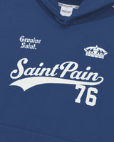 [SAINTPAIN] 23F/W SP TEAM LEAGUE HOOD-BLUE - コクモト KOCUMOTO