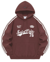 [SAINTPAIN] 23F/W SP TEAM LEAGUE HOOD-BURGUNDY - コクモト KOCUMOTO