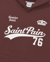 [SAINTPAIN] 23F/W SP TEAM LEAGUE HOOD-BURGUNDY - コクモト KOCUMOTO