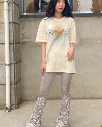 [SCULPTOR] 2022 S/S Colour Logo Tee 3色 デイリー 男女共用 韓国人気 - コクモト KOCUMOTO