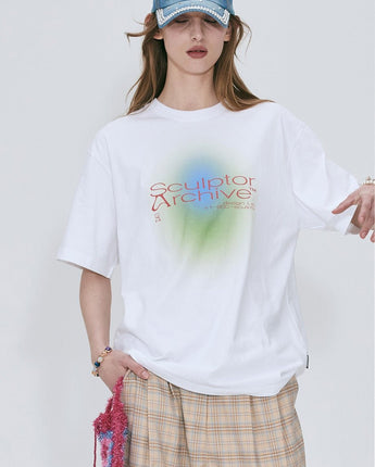 [SCULPTOR] 2022 S/S Colour Logo Tee 3色 デイリー 男女共用 韓国人気 - コクモト KOCUMOTO