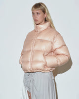 [SCULPTOR] 23F/W 104 RDS Cropped Puffer Down Ballerina Pink - コクモト KOCUMOTO