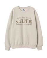 [SCULPTOR] Classic Logo Sweatshirt 3色 新商品 男女共用 カップルアイテム - コクモト KOCUMOTO