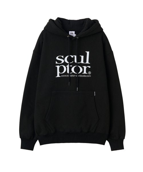 [SCULPTOR] Retro Logo Hoodie 2色 dailylook カップルアイテム - コクモト KOCUMOTO