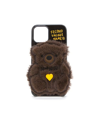 [SECOND UNIQUE NAME][人気クマ]SUN CASE PATCH FUR BEAR [4色] - コクモト KOCUMOTO