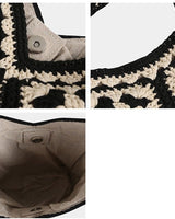 [SHOOPEN] [人気夏ファッション]かぎ針編みショルダーバッグ[3色] - コクモト KOCUMOTO
