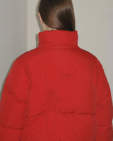 [sinoon] 23F/W IBBON DETAIL PUFFER JACKET (RED) - コクモト KOCUMOTO