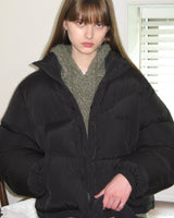 [sinoon] 23F/W PUFFER JACKET (BLACK) - コクモト KOCUMOTO