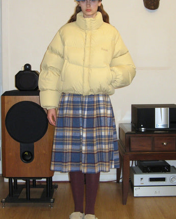 [sinoon] 23F/W PUFFER JACKET (BUTTER) - コクモト KOCUMOTO