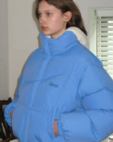 [sinoon] 23F/W PUFFER JACKET (DUSTY BLUE) - コクモト KOCUMOTO