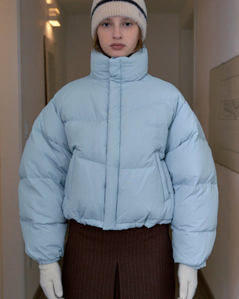 [sinoon] 23F/W PUFFER JACKET (SKY BLUE) - コクモト KOCUMOTO