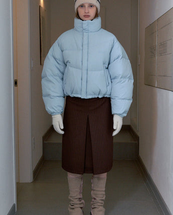 [sinoon] 23F/W PUFFER JACKET (SKY BLUE) - コクモト KOCUMOTO