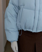 [sinoon] 23F/W PUFFER JACKET (SKY BLUE) - コクモト KOCUMOTO