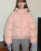 [sinoon] 23F/W PUFFER JACKET (SOFT PINK) - コクモト KOCUMOTO