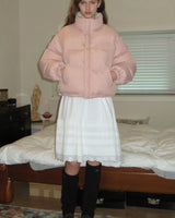 [sinoon] 23F/W PUFFER JACKET (SOFT PINK) - コクモト KOCUMOTO