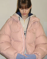 [sinoon] 23F/W PUFFER JACKET (SOFT PINK) - コクモト KOCUMOTO