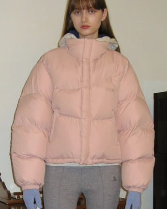 [sinoon] 23F/W PUFFER JACKET (SOFT PINK) - コクモト KOCUMOTO