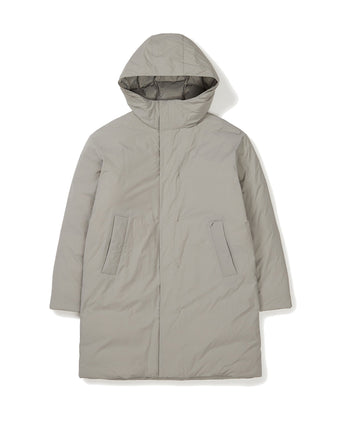 [Snow Peak] 23F/W 軽量フードダウンジャケット Light Beige - コクモト KOCUMOTO