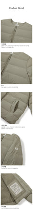 [SNOWPEAK APPAREL] Land Women's Lightweight Down Jacket _Olive (S23WWGDJ61OL) グースダウン - コクモト KOCUMOTO