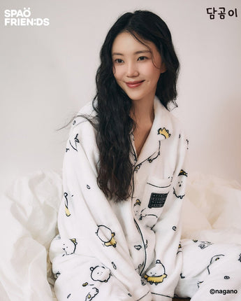 [SPAO] 23F/W (담곰이) おうちが一番よかったくま睡眠パジャマ(WHITE) - コクモト KOCUMOTO