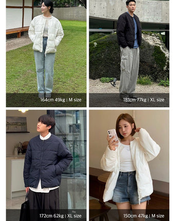 [SPAO][韓国人気 Light jacket [6色]新商品 韓国人気 冬ジャンパー 冬のファッション 女性服 男女共用 - コクモト KOCUMOTO