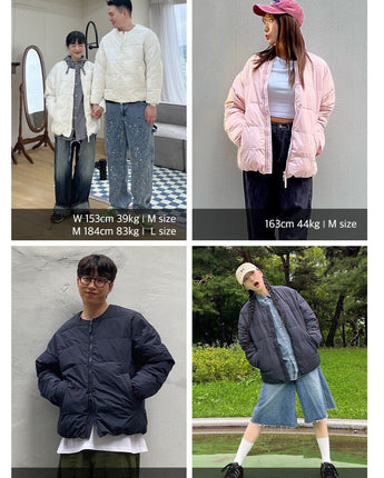 [SPAO][韓国人気 Light jacket [6色]新商品 韓国人気 冬ジャンパー 冬のファッション 女性服 男女共用 - コクモト KOCUMOTO