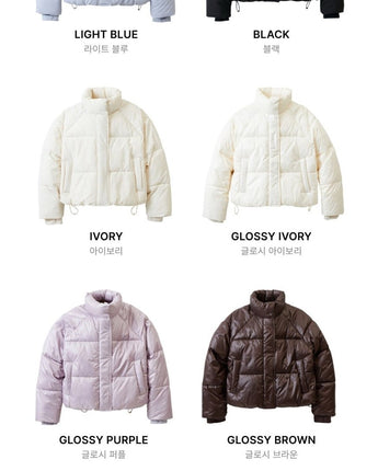 [SPAO][2023 F/W] 韓国女性人気 Pastel Puffer 7色 新商品 韓国人気 GLOSSY - コクモト KOCUMOTO