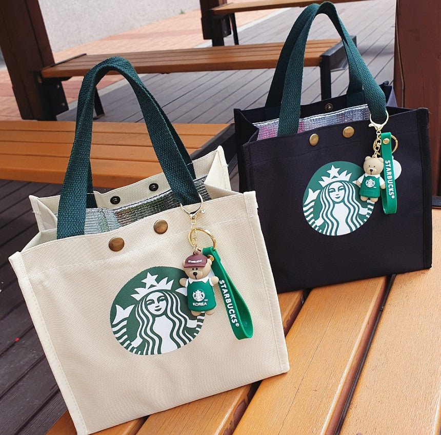 [STARBUCKS] スターバックス 保冷 エコバッグ 2色 - コクモト KOCUMOTO