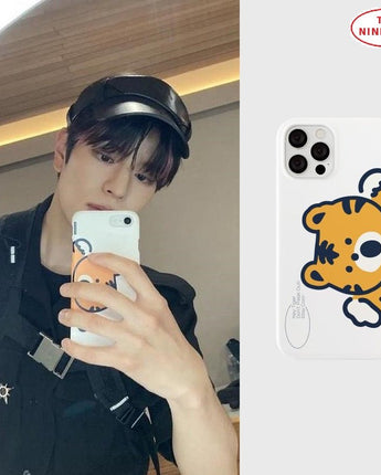 [Stray Kids_SEUNGMIN 使用] hey tiger [hard phone case]/ iPhone前機種 - コクモト KOCUMOTO