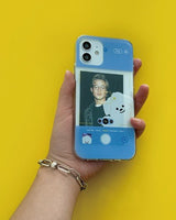 [THE NINE MALL] [Stray Kids_SEUNGMIN 使用] camera frame PPOKKU [Tank transparent phone case]/ iPhone前機種 - コクモト KOCUMOTO