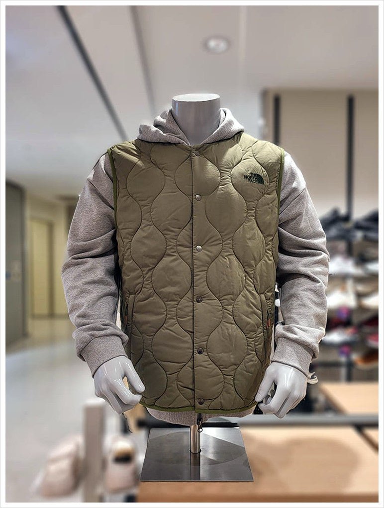 [THE NORTH FACE] CAMPER V VEST_ OLIVE (NV3NP68C) パディングベスト - コクモト KOCUMOTO