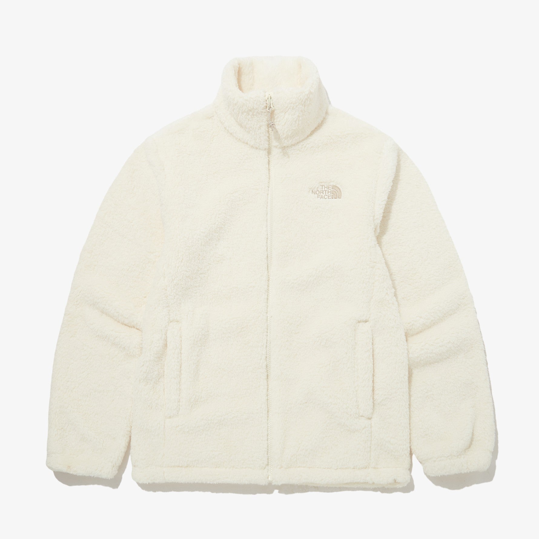 [THE NORTH FACE] COMFY ALPHA FLEECE ZIP UP_ CREAM (NJ4FP57K) - コクモト KOCUMOTO