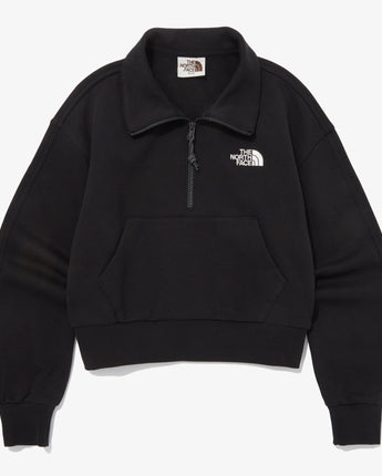 [The North Face] COMFY HALF ZIP SWEATSHIRTS _ BLACK(NM5MQ01L) 新商品 カップルアイテム - コクモト KOCUMOTO