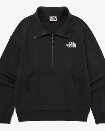 [The North Face] COMFY HALF ZIP SWEATSHIRTS _ BLACK(NM5MQ01L) 新商品 カップルアイテム - コクモト KOCUMOTO