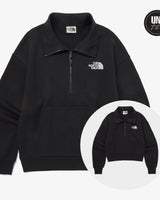 [The North Face] COMFY HALF ZIP SWEATSHIRTS _ BLACK(NM5MQ01L) 新商品 カップルアイテム - コクモト KOCUMOTO