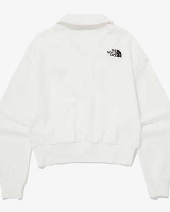 [The North Face] COMFY HALF ZIP SWEATSHIRTS _ IVORY(NM5MQ01K) 新商品 カップルアイテム - コクモト KOCUMOTO