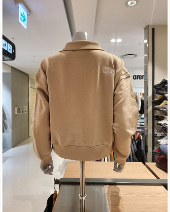 [The North Face] ESSENTIAL HALF ZIP SWEATSHIRTS _ BEIGE(NM5MQ04D) 新商品 - コクモト KOCUMOTO