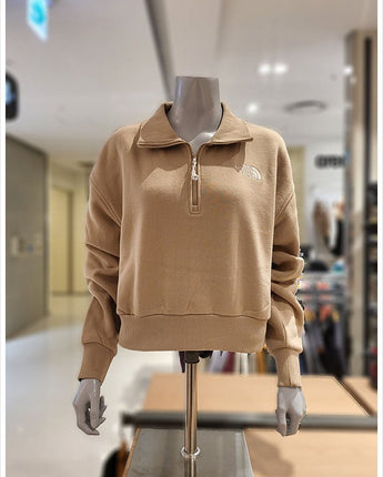 [The North Face] ESSENTIAL HALF ZIP SWEATSHIRTS _ BEIGE(NM5MQ04D) 新商品 - コクモト KOCUMOTO