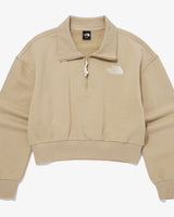 [The North Face] ESSENTIAL HALF ZIP SWEATSHIRTS _ BEIGE(NM5MQ04D) 新商品 - コクモト KOCUMOTO