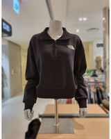 [The North Face] ESSENTIAL HALF ZIP SWEATSHIRTS _ BLACK(NM5MQ04B) 新商品 - コクモト KOCUMOTO